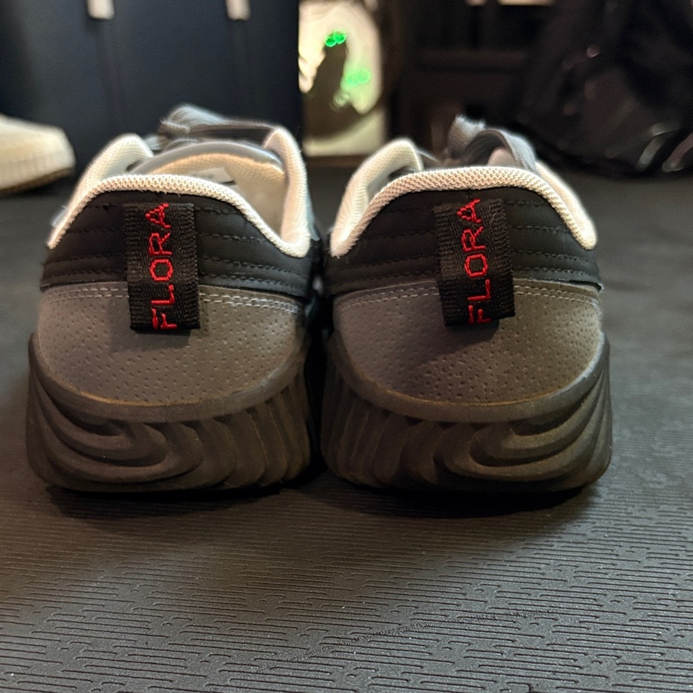 DeFlorance Charcoal and Black Women’s Sneakers - Picture 4 of 6